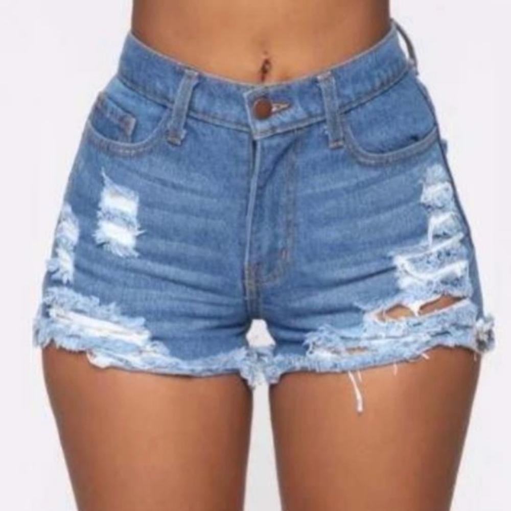 Jean shorts